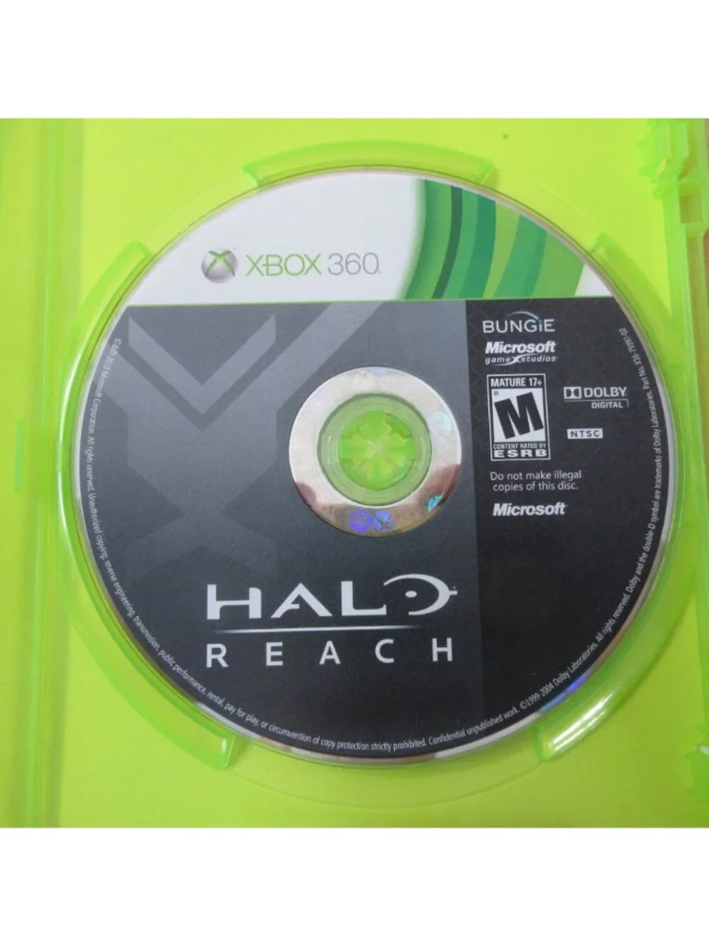 Halo Reach (Microsoft Xbox 360, 2010) Complete with Manual